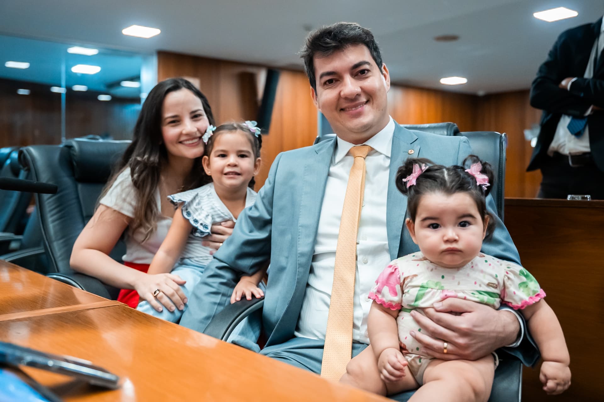Fernando Braide — Com a família